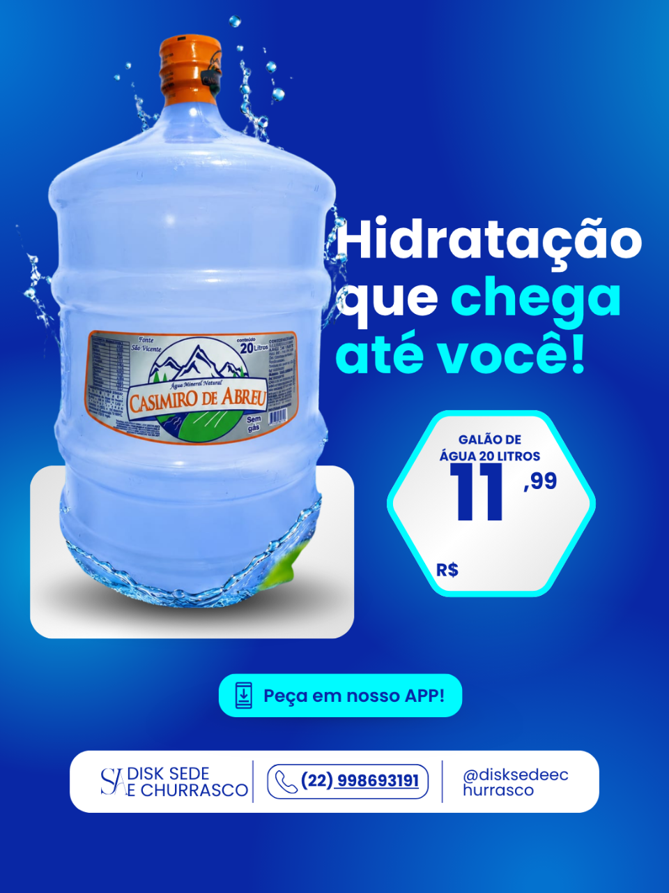 Casimiro 20 Litros Unidade